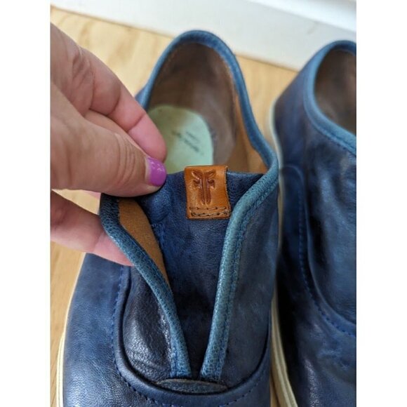 FRYE Maya CVO Slip On Laceless Sneaker Navy Blue Women's 6 - Picture 7 of 8